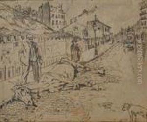 Le Cheval Mort by Jean-Georges Beraud