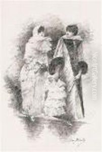 Zwei Elegante Damen by Jean-Georges Beraud
