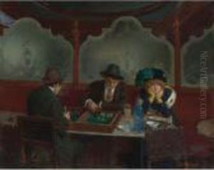 Les Joueurs De Jacquet Backgammon (the Backgammon Players)