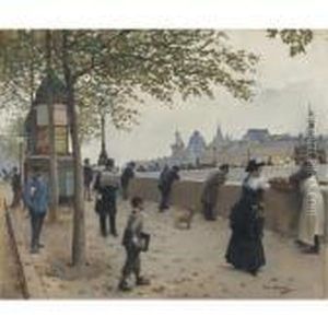 Le Pont Neuf by Jean-Georges Beraud