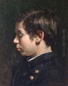 Portrait Of The Artist's Nephew by Jean-Georges Beraud