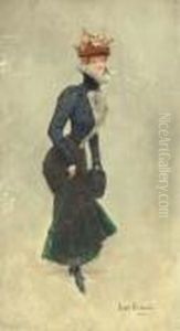 Une Jeune Parisienne by Jean-Georges Beraud