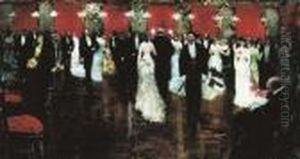 Bal A La Presidence by Jean-Georges Beraud