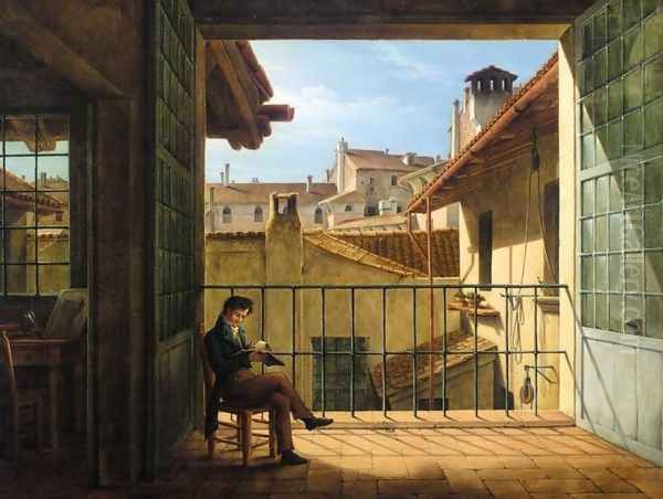 View over Roman Rooftops (Udsigt over Roms tage) - view 1