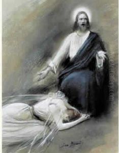 Le Christ Et La Femme Adultere by Jean-Georges Beraud