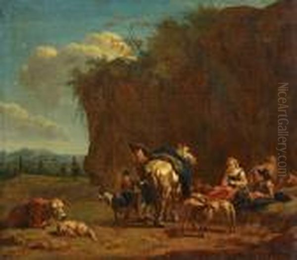 Landschaft Mit Hirtenfamilie - view 1