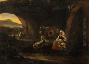 A Resting Shepherdess A Resting Shepherdess