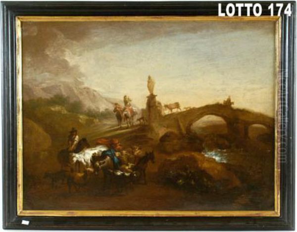 Paesaggio Con Mucche - view 1