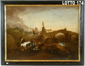 Paesaggio Con Mucche by Nicolaes Berchem