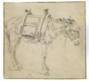 The Donkey by Nicolaes Berchem