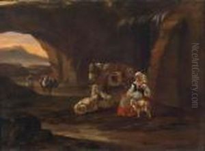 Schule Hirtenidylle In Einer Grotte