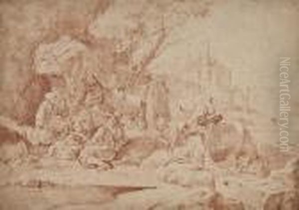 Rest On The Flight Into Egypt - view 1