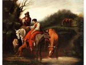 Hirtenidylle by Nicolaes Berchem