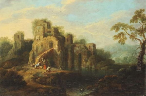 Paesaggio Con Figure - view 1