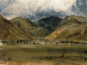 Mountain Landscape by Paul Huet