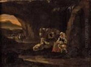Hirtenidylle In Hohle