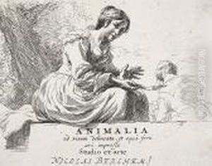 Auf Einem Stein Sitzende Hirtin (titelblatt "animalia Auf Einem Stein Sitzende Hirtin (titelblatt "animalia