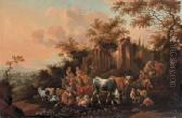 An Italianate Landscape - view 1