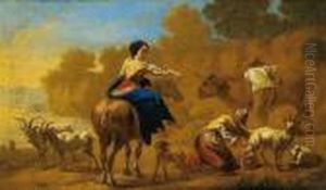 Scena Pastorale by Nicolaes Berchem