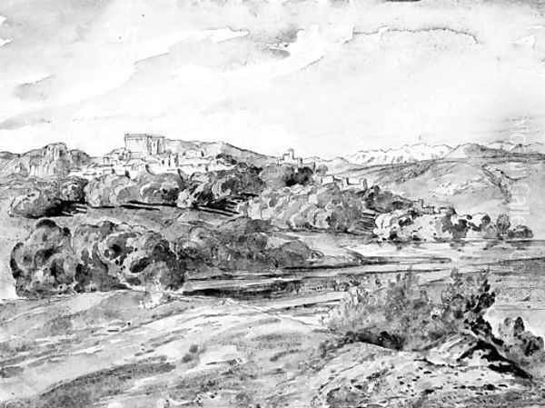 A village in the mountains behind Nice - view 1