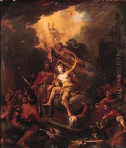 The Sacrifice Of Iphigenia by Nicolaes Berchem