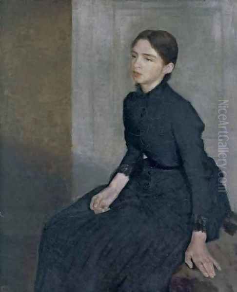 Portrait of a Young Woman - view 1