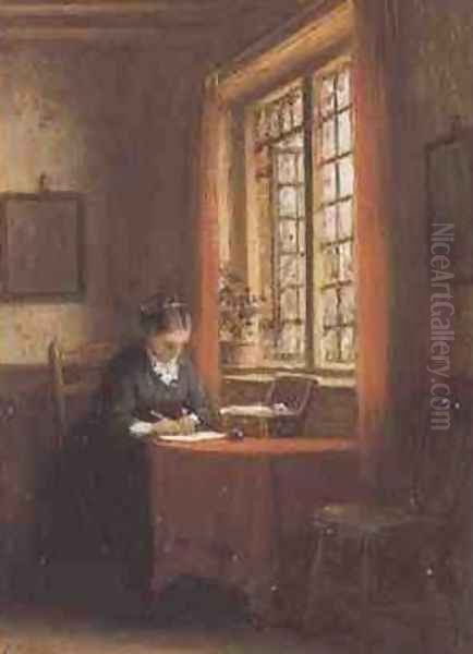 Writing a Letter - view 1