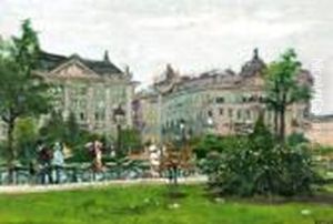 Nagyvarosi Park by Antal Berkes
