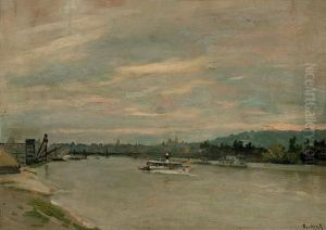 On The Danube by Antal Berkes