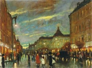 Evening Lights On The Boulevarde