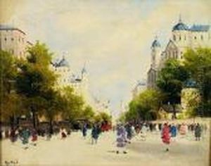 Calle De Paris by Antal Berkes