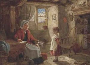 Prompting the Recital by Frederick Daniel Hardy