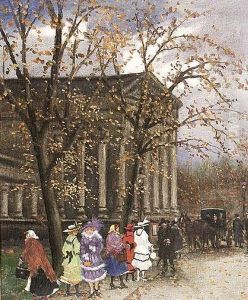 Parizsi Utca by Antal Berkes