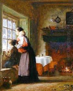 An Anxious Time by Frederick Daniel Hardy