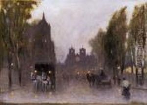 Twilight In The City by Antal Berkes
