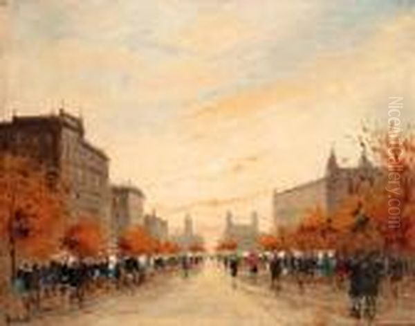 A Busy Street - view 1