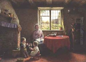 The Three Orphans by Frederick Daniel Hardy