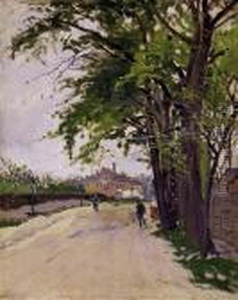 Street In The Suburbs - view 1