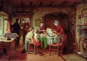 Babys Birthday by Frederick Daniel Hardy