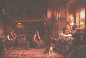 The Election Campaign by Frederick Daniel Hardy