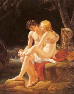 Daphne and Chloe by Louis Hersent