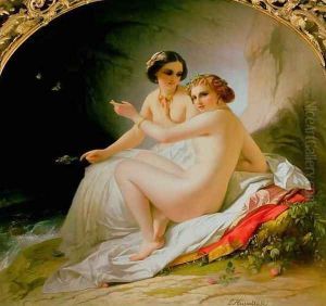 The Bathers by Louis Hersent
