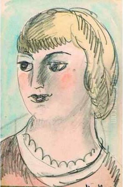 Portrait De Femme. - view 1