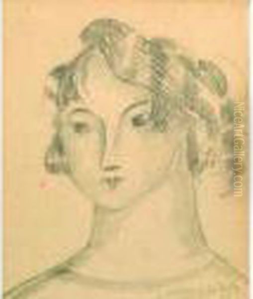 Portrait De Femme. - view 1