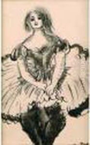 Danseuse. by Madeleine Berly De Vlaminck