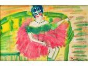 Apres La Danse. by Madeleine Berly De Vlaminck