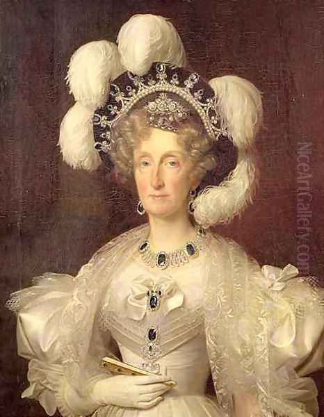 Portrait of Queen Marie Amelie of Bourbon 1782-1866 - view 1