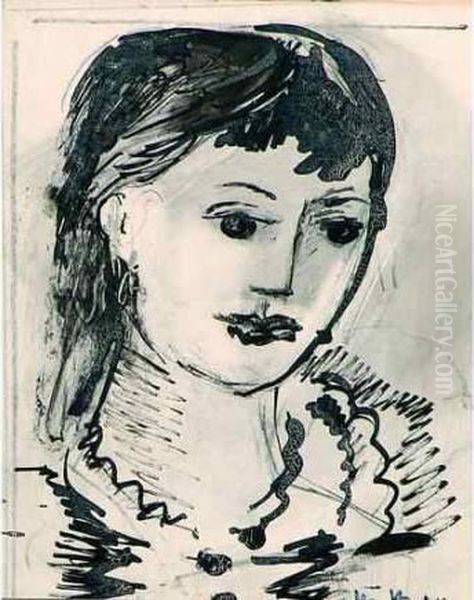 Portrait De Femme. - view 1