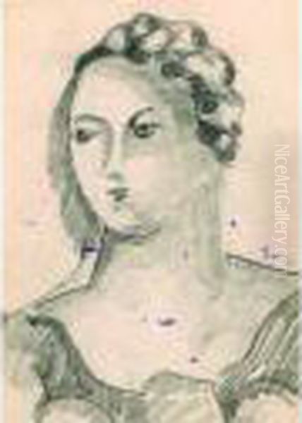 Portrait De Femme. - view 1