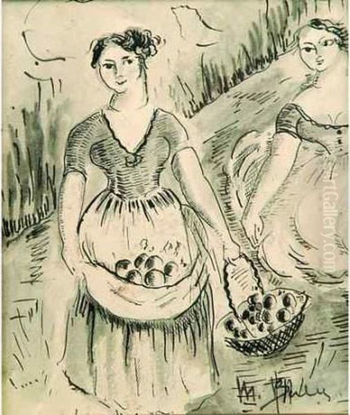 La Cueillette Des Pommes. - view 1